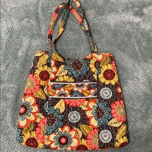 Vera Bradley Tote, Flower Shower, GUC